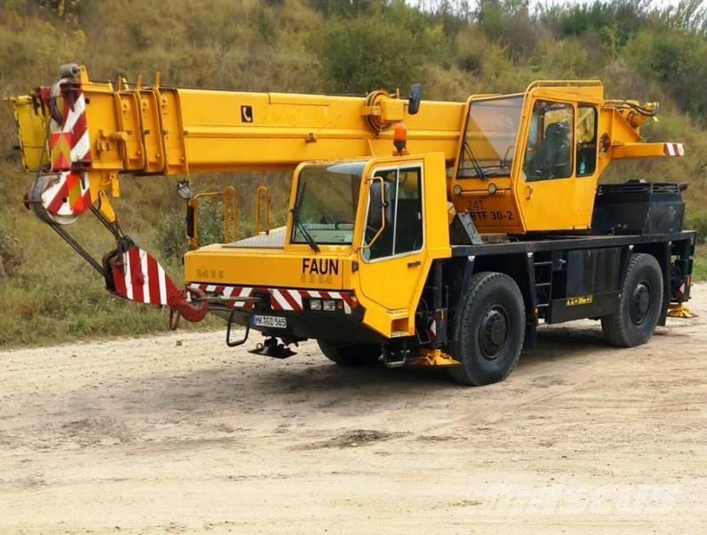 Faun RTF 30-2 All terrain cranes