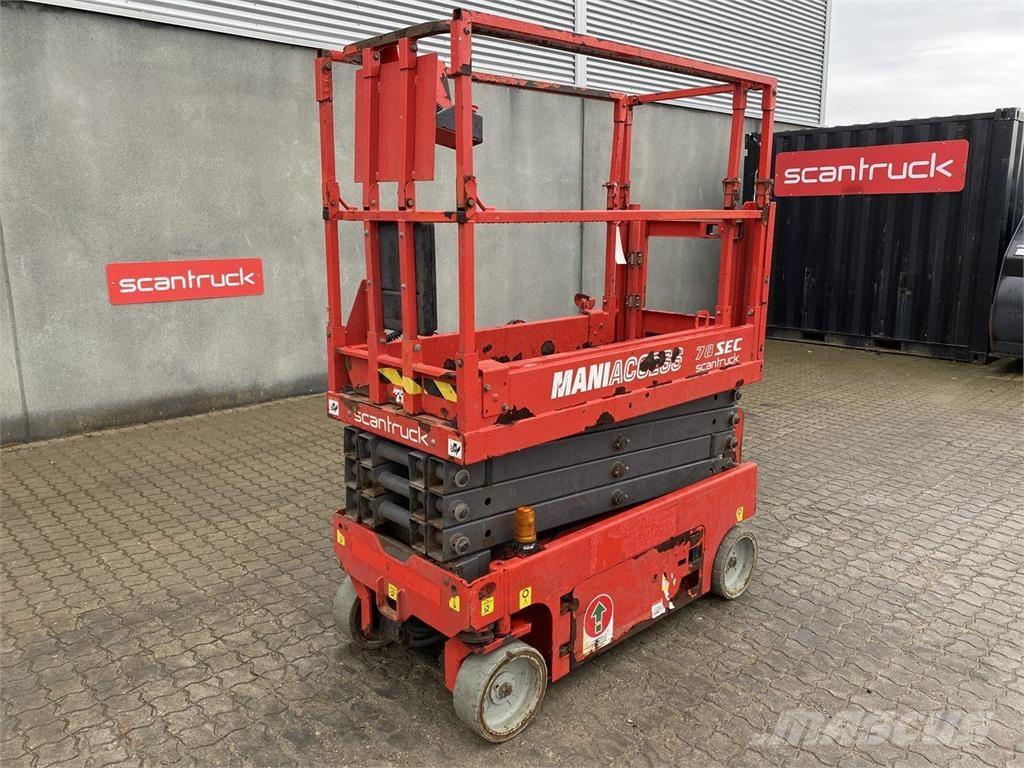 Manitou 78SEC Scissor lifts