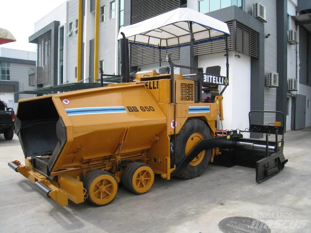 Bitelli 650 Asphalt pavers