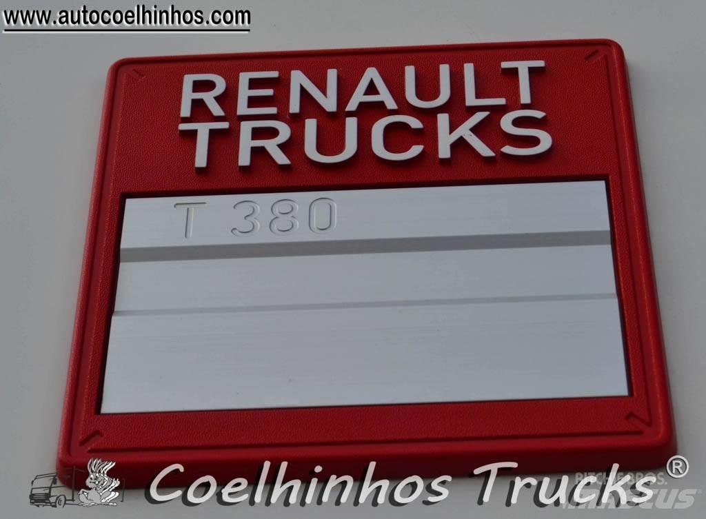 Renault T 380 Curtain sider trucks