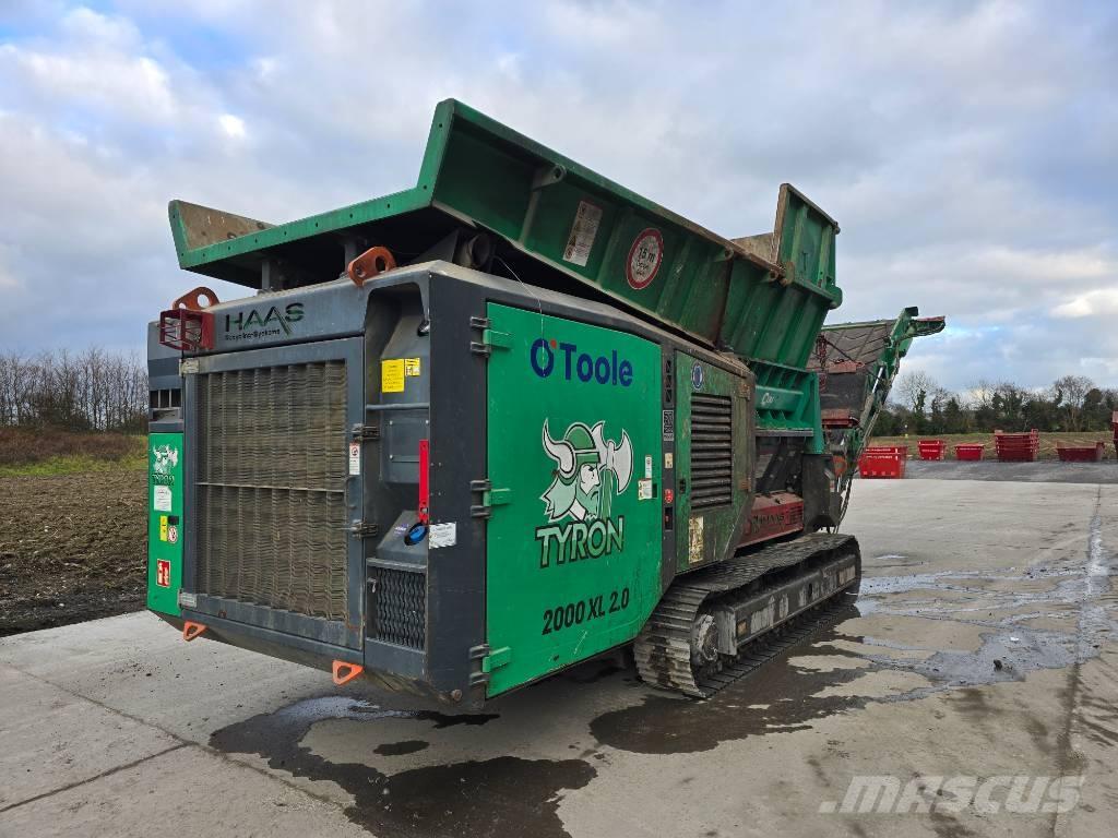 Haas Tyron 2000 XL Waste Shredders