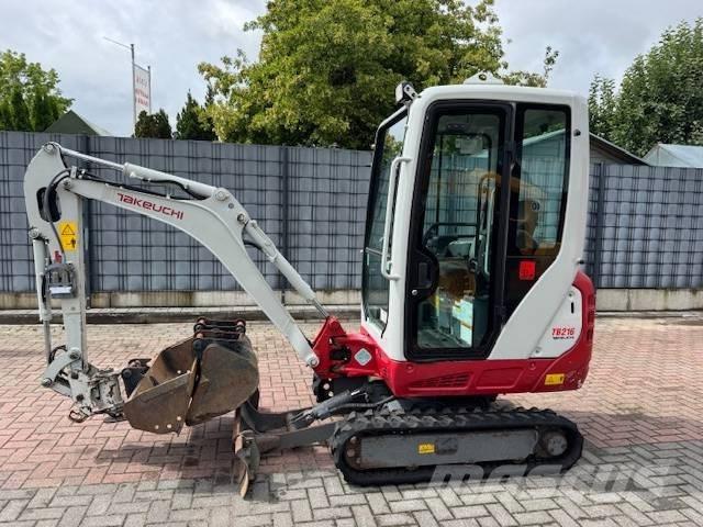 Takeuchi TB 216 Mini excavators < 7t (Mini diggers)