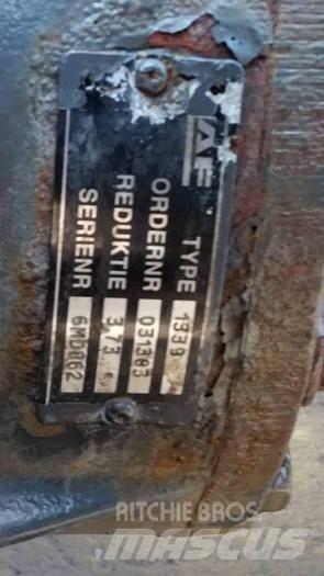  Axles 1939 Other components