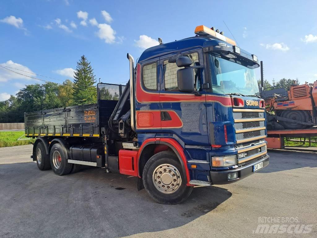 Scania R114 Truck mounted cranes