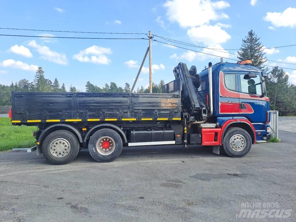 Scania R114 Truck mounted cranes