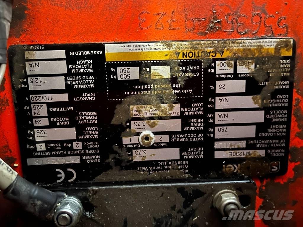 Snorkel TM 12 Used Personnel lifts and access elevators