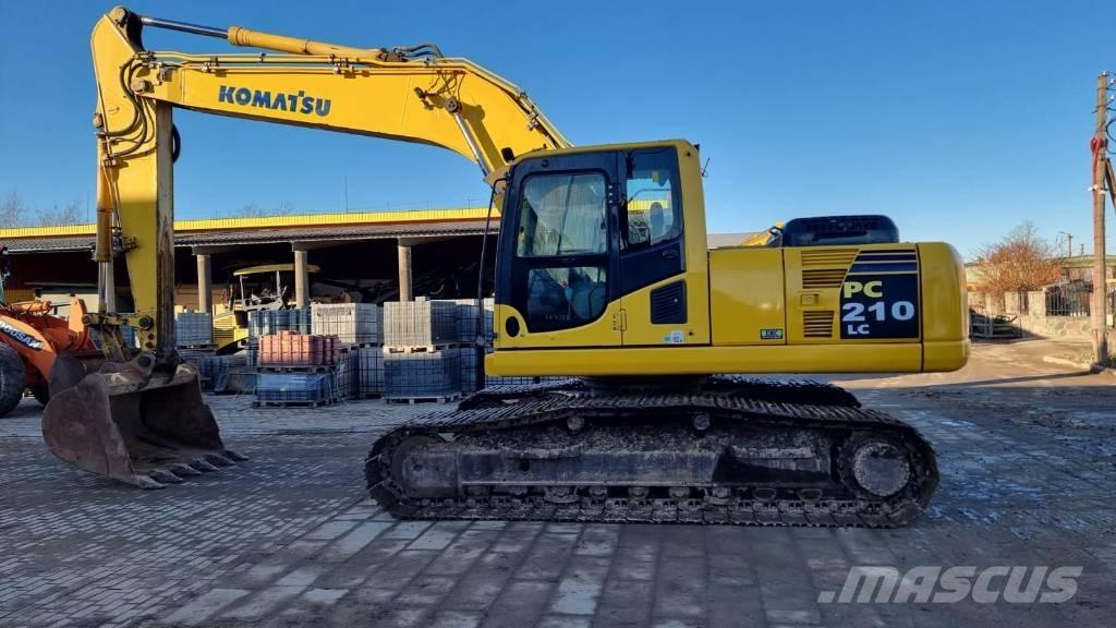 Komatsu PC 210 LC Crawler excavators