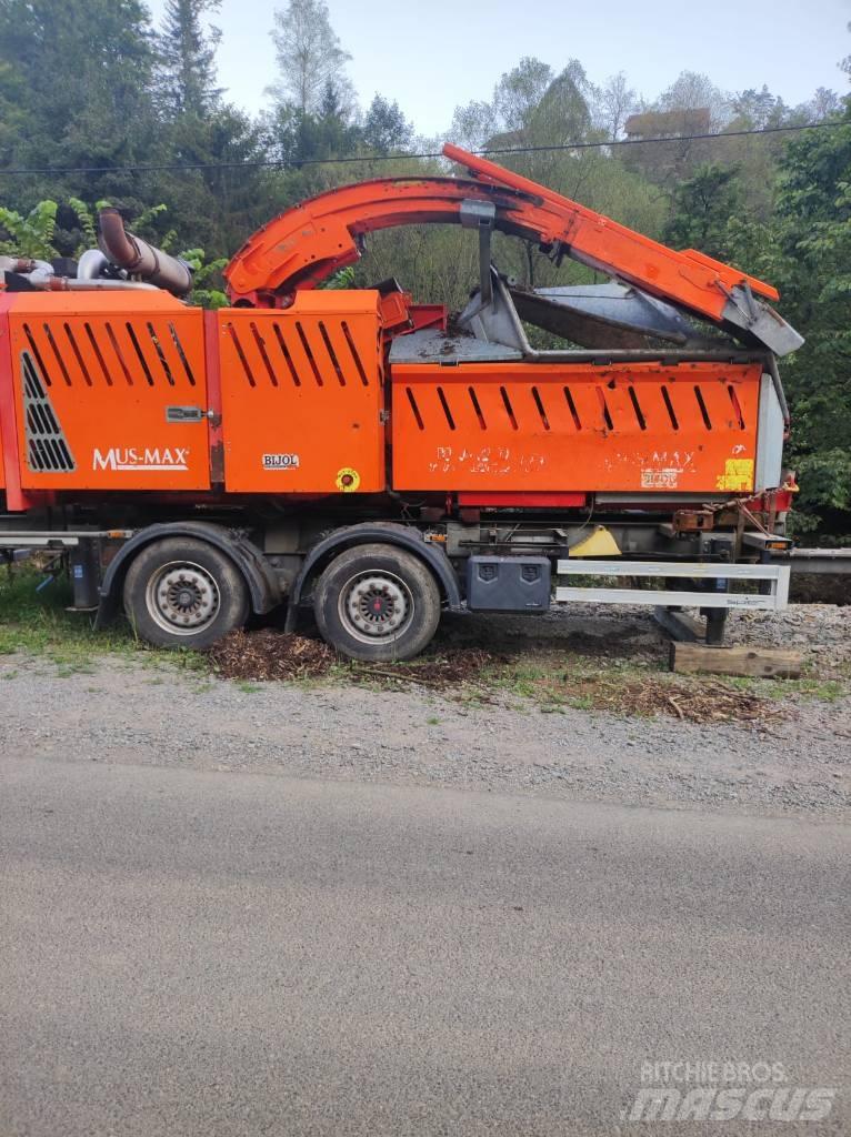Mus-Max 10XL Wood chippers