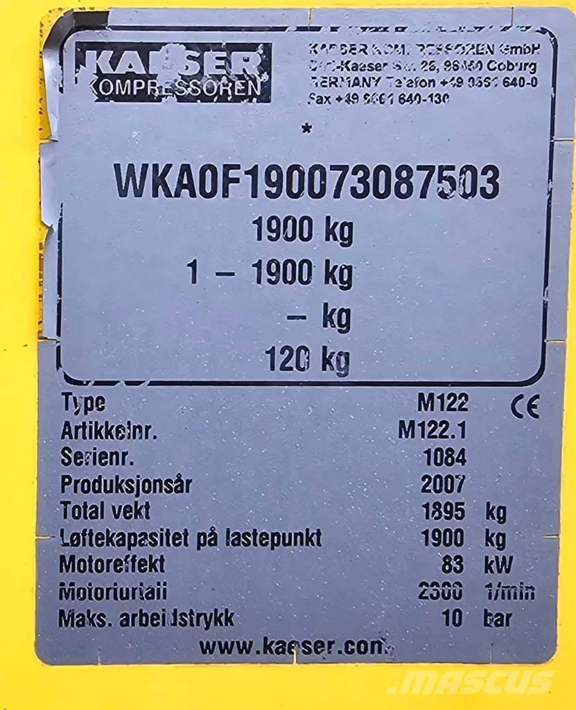 Kaeser M 122 Compressors