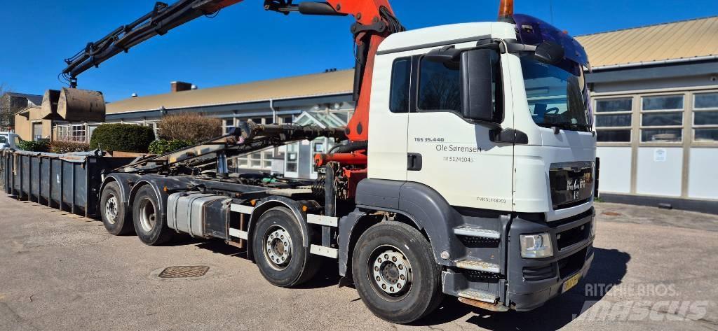 MAN 35.440 Truck mounted cranes