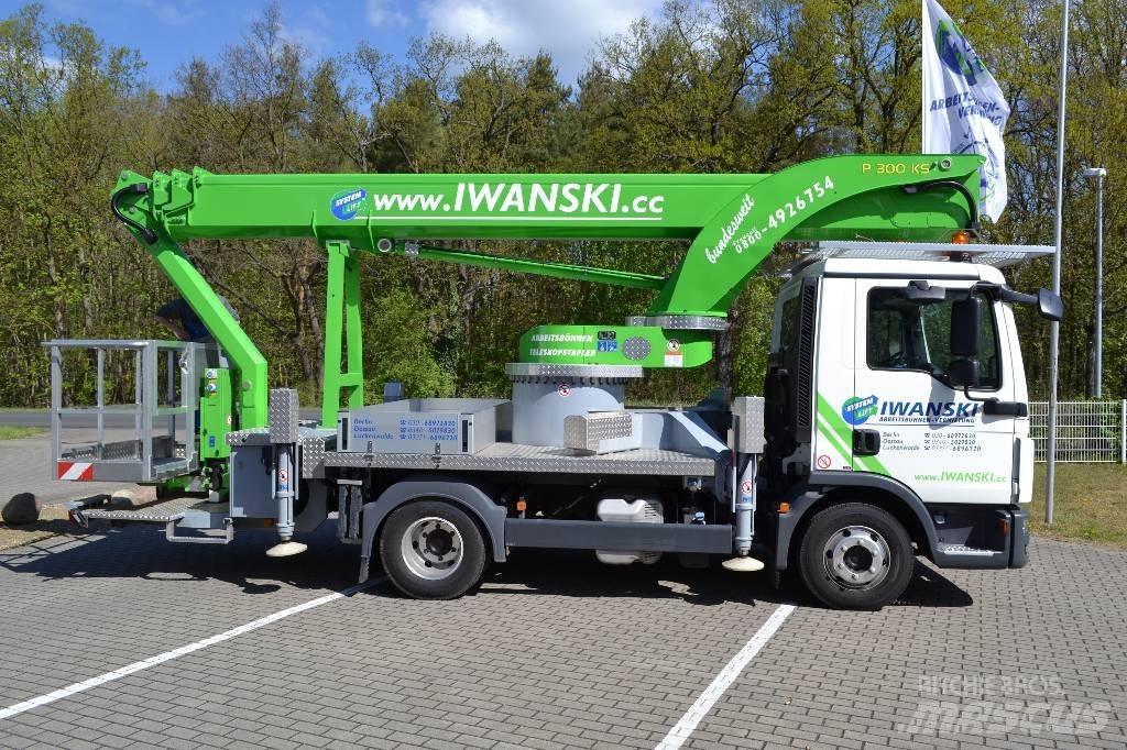 Palfinger P 300 KS Truck mounted platforms