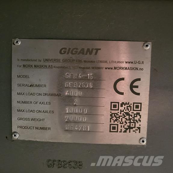Gigant GFB 4-16 Multi-purpose Trailers