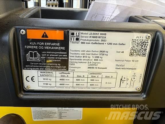 Hyster J2,0XNT Diesel trucks