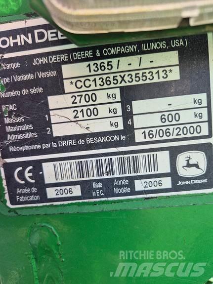 John Deere 1365 Mowers