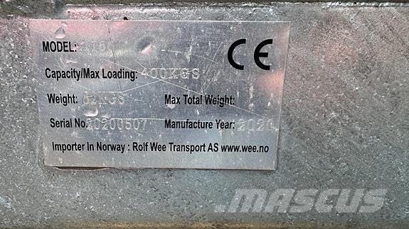  Tippskuffe 120cm Multi-purpose Trailers