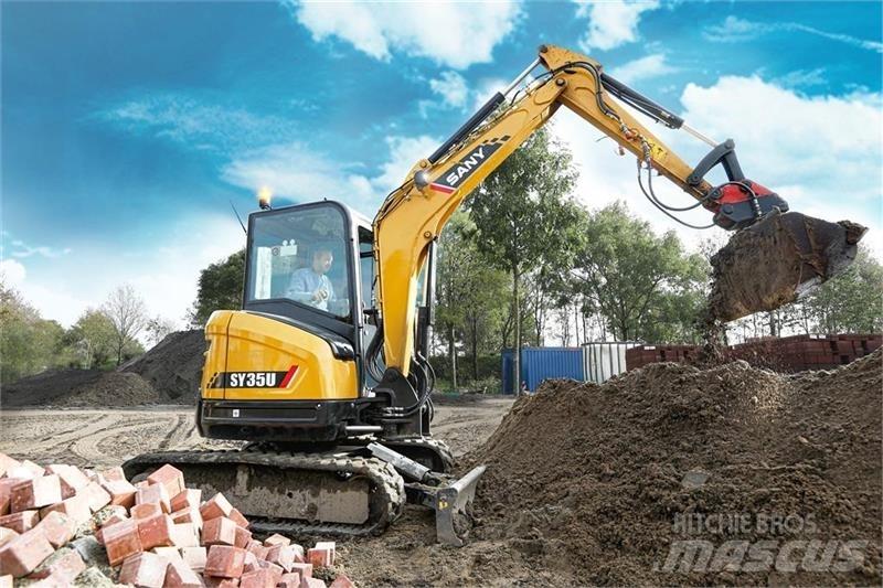 Sany SY35U Crawler excavators