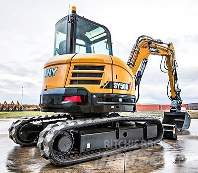 Sany SY50U Crawler excavators
