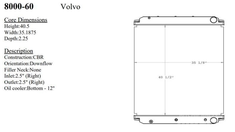 Volvo VT Radiators