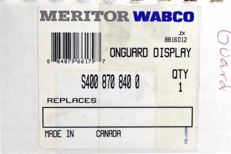 Wabco  Other components