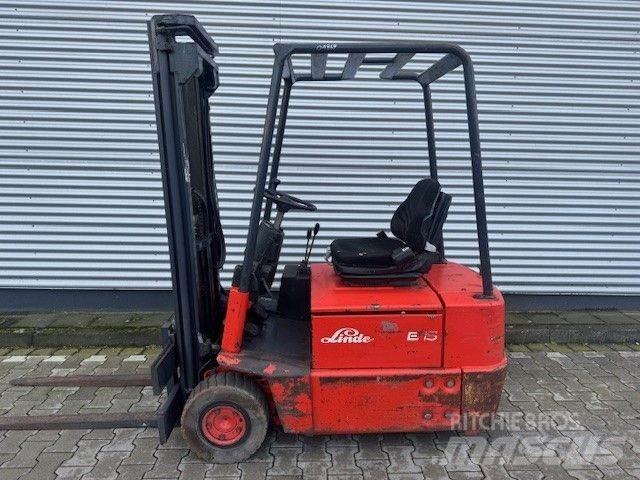 Linde E15 Electric forklift trucks