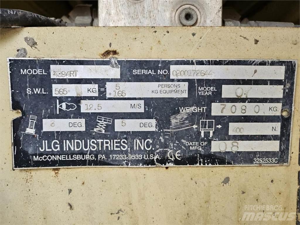 JLG 4394RT Scissor lifts