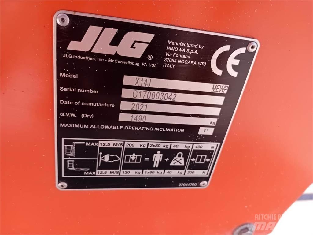 JLG X14J Articulated boom lifts