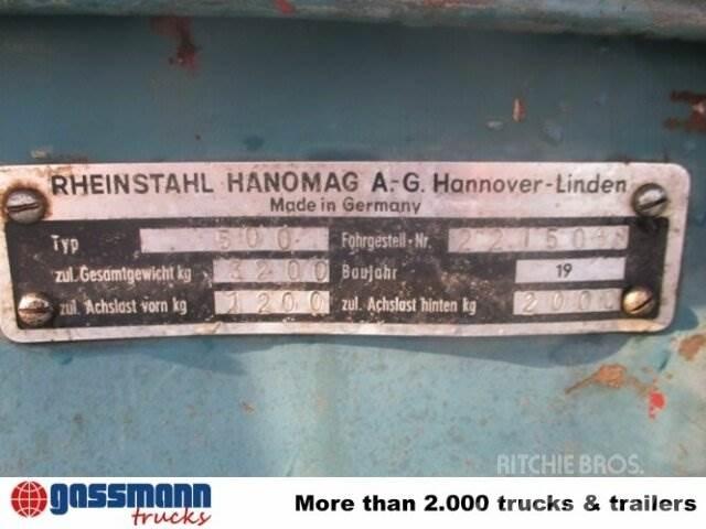 Hanomag Granit 500 Other