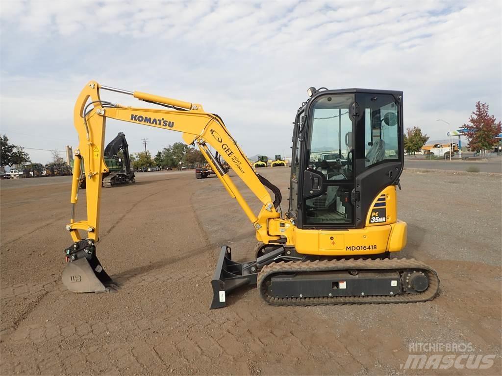 Komatsu PC35MR-5 +1 Crawler excavators