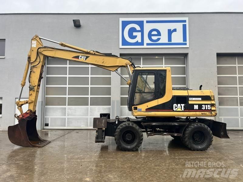 CAT M 315 Wheeled excavators