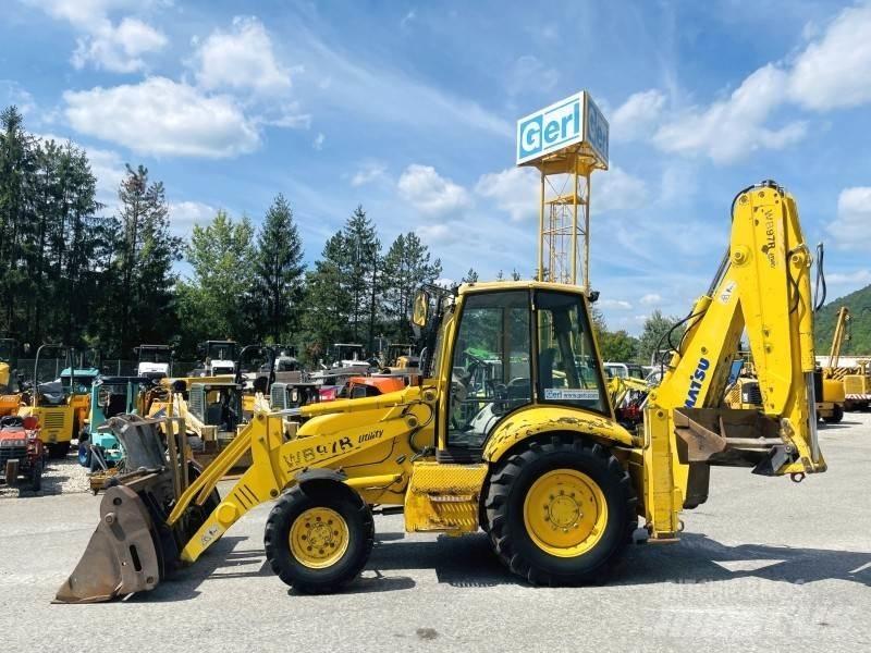 Komatsu WB97R-2 Backhoe