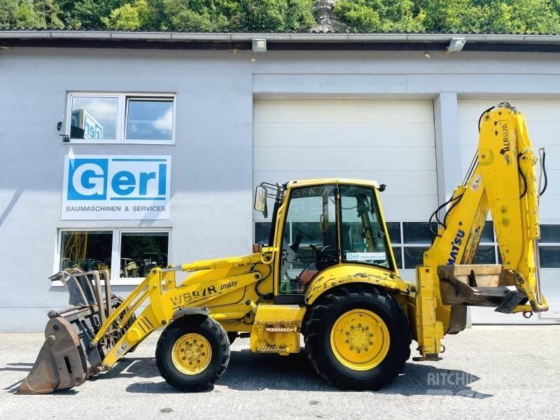 Komatsu WB97R-2 Backhoe