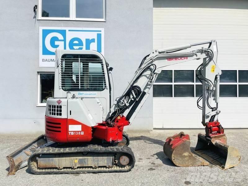 Takeuchi TB138FR Mini excavators < 7t (Mini diggers)