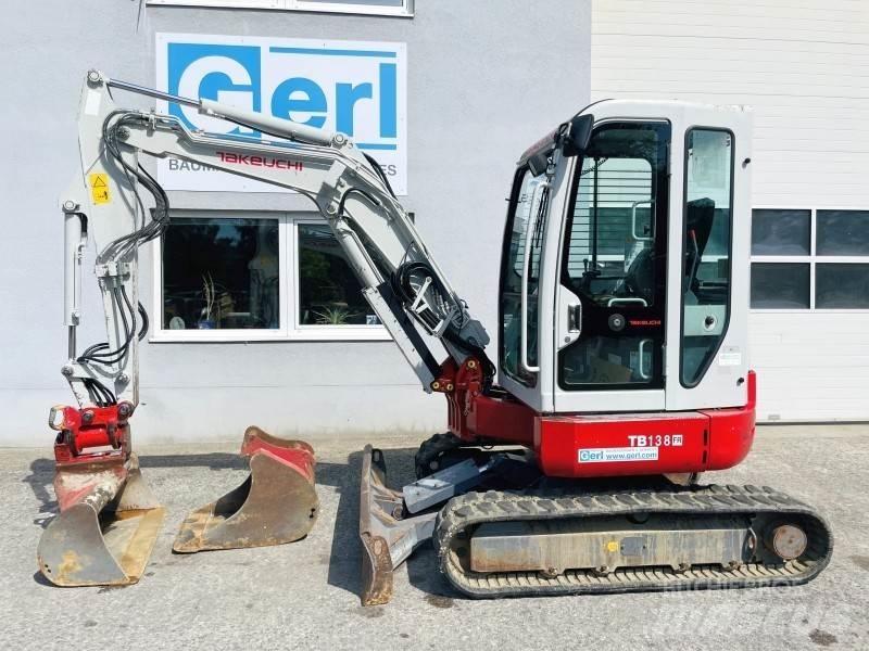 Takeuchi TB138FR Mini excavators < 7t (Mini diggers)