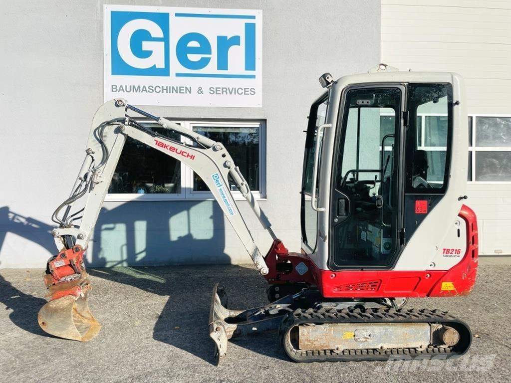 Takeuchi TB216 Mini excavators < 7t (Mini diggers)