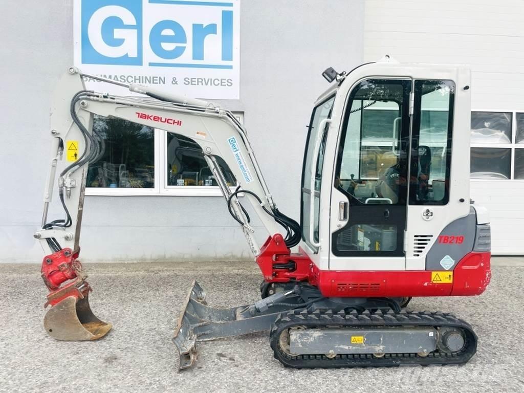 Takeuchi TB219 Mini excavators < 7t (Mini diggers)