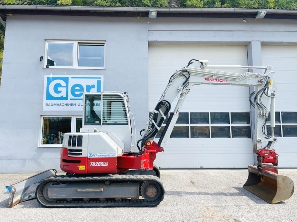 Takeuchi TB280FR Mini excavators < 7t (Mini diggers)