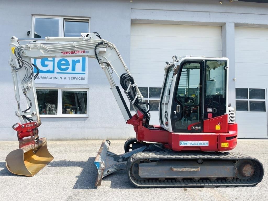 Takeuchi TB280FR Mini excavators < 7t (Mini diggers)