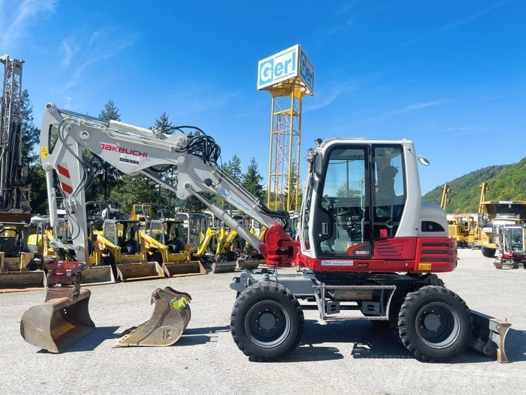 Takeuchi TB295W Wheeled excavators