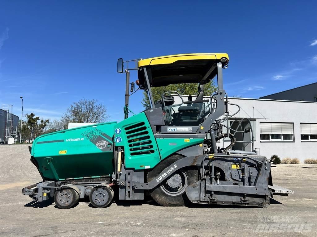 Vögele Super 1803-3i Asphalt pavers