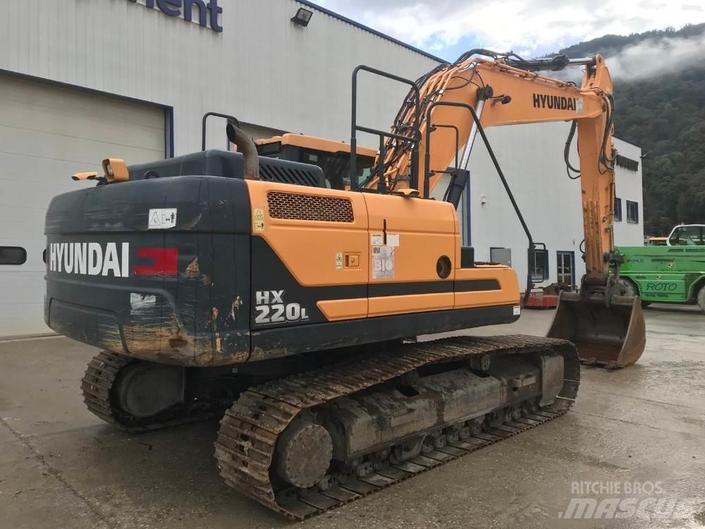 Hyundai HX220L Crawler excavators