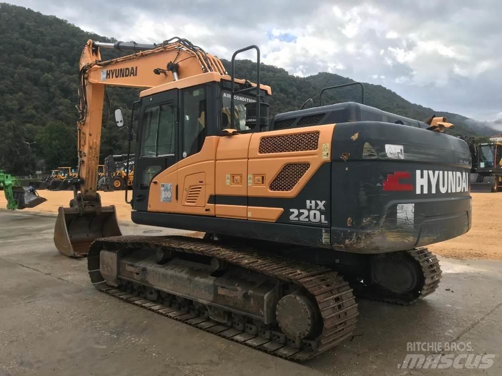 Hyundai HX220L Crawler excavators