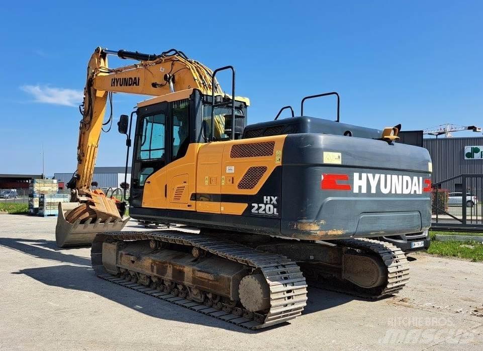 Hyundai HX220L Crawler excavators
