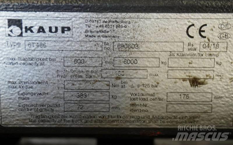 Kaup 6T466 Other components