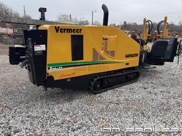 Vermeer D20x22 Series II Horizontal drilling rigs