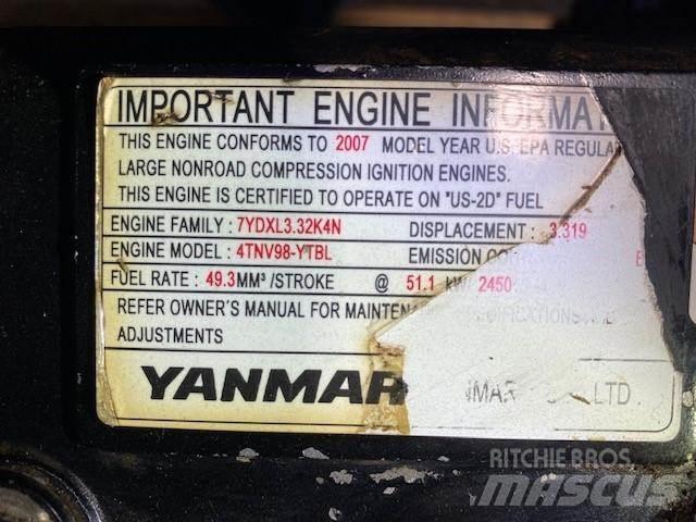 Yanmar 4TNV98-YTBL Engines