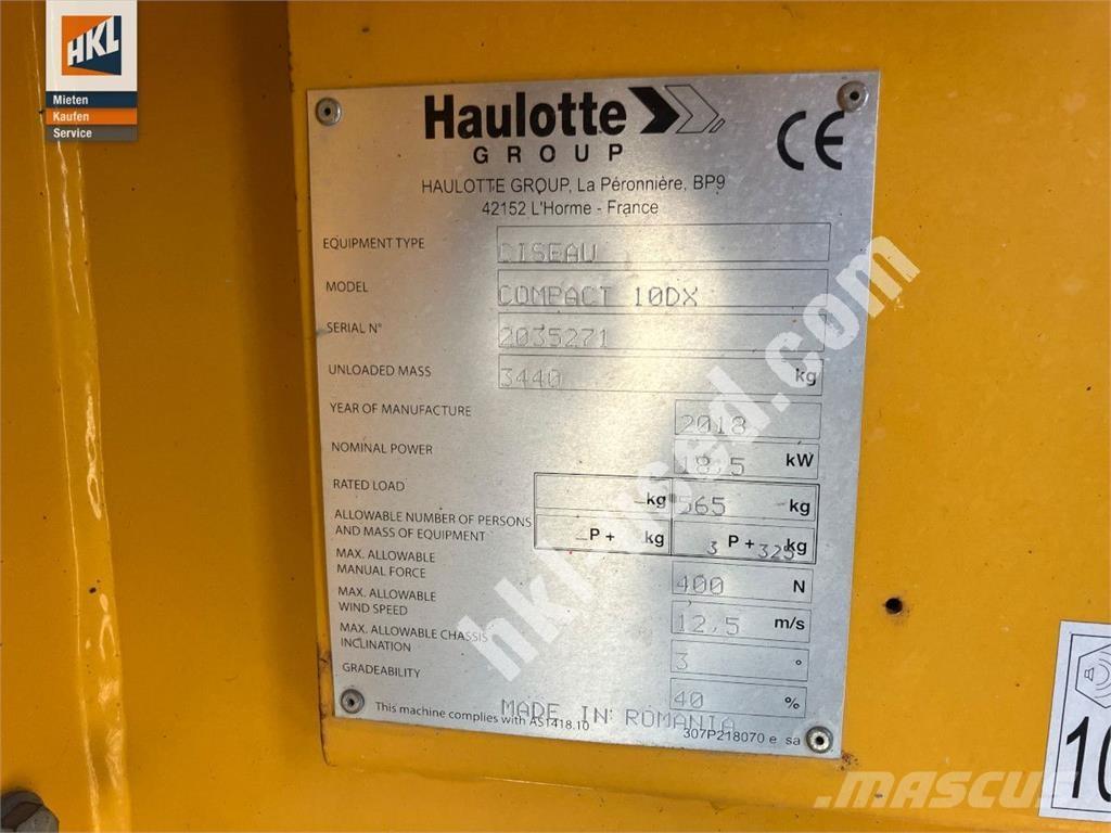Haulotte COMPACT 10 DX Other