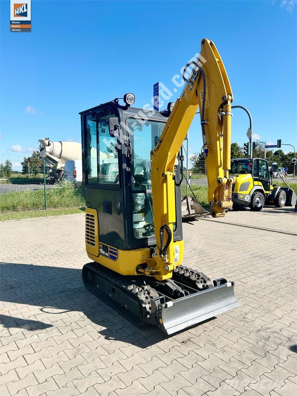 Komatsu PC 16 R-3HS Mini excavators < 7t (Mini diggers)