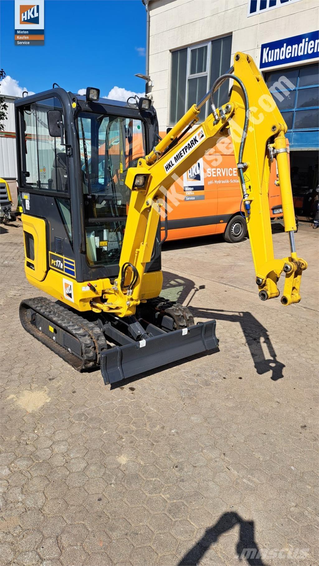 Komatsu PC 17 R-5 Mini excavators < 7t (Mini diggers)