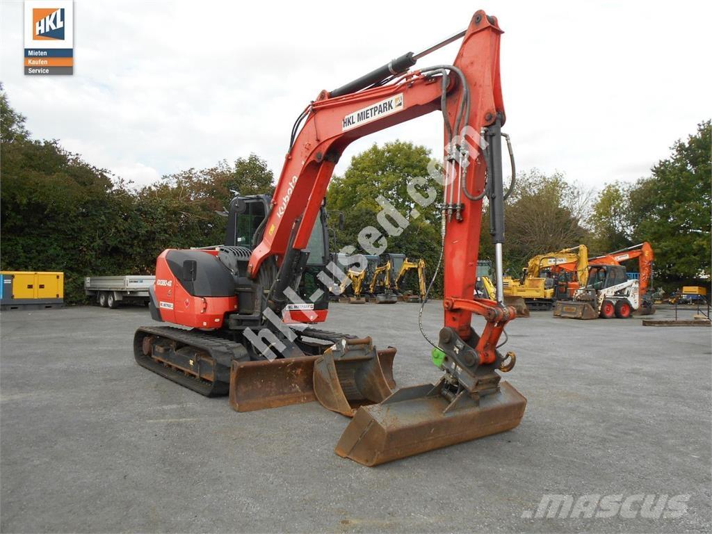Kubota KX 080-4 Mini excavators < 7t (Mini diggers)