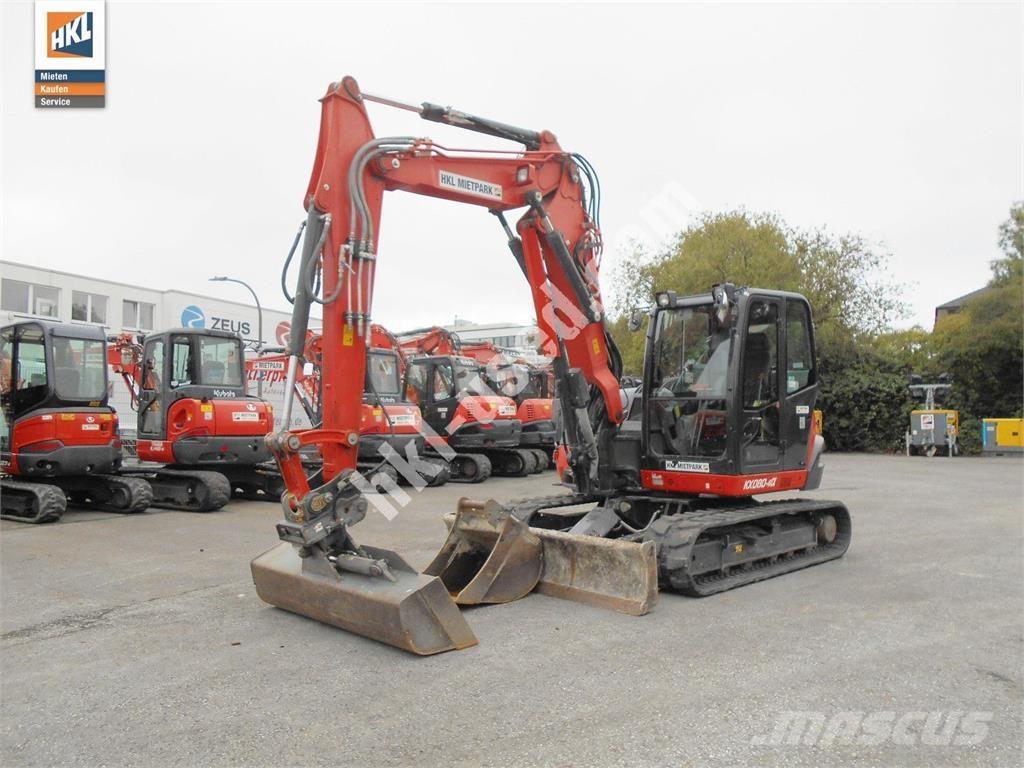 Kubota KX 080-4 Mini excavators < 7t (Mini diggers)